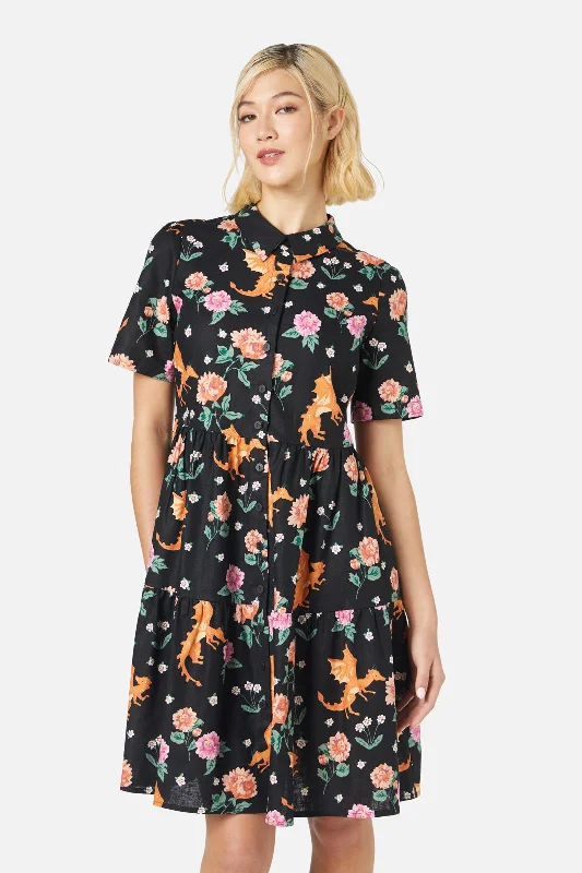 Dragon Shirt Dress