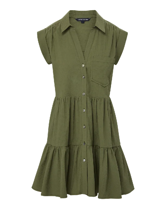 Trisha Cotton Shirtdress