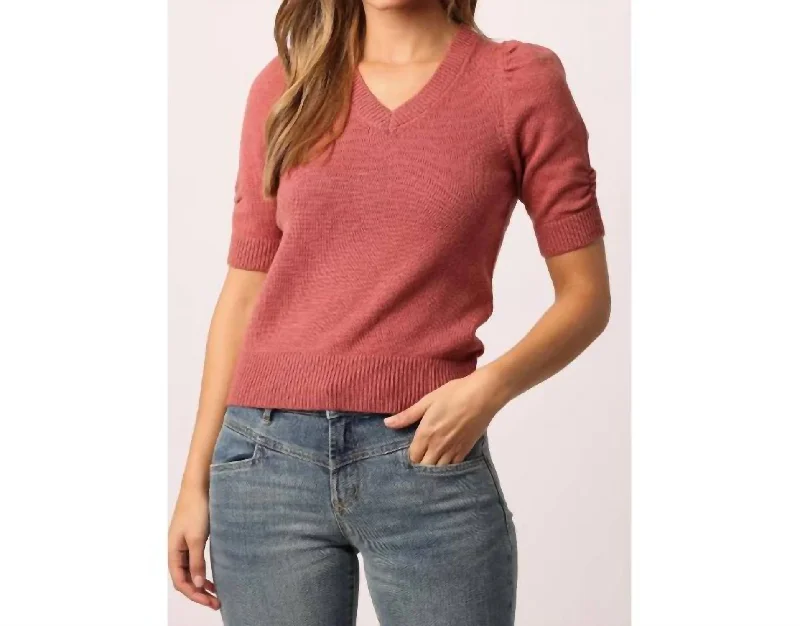 Alexandra Sweater in Rosewood