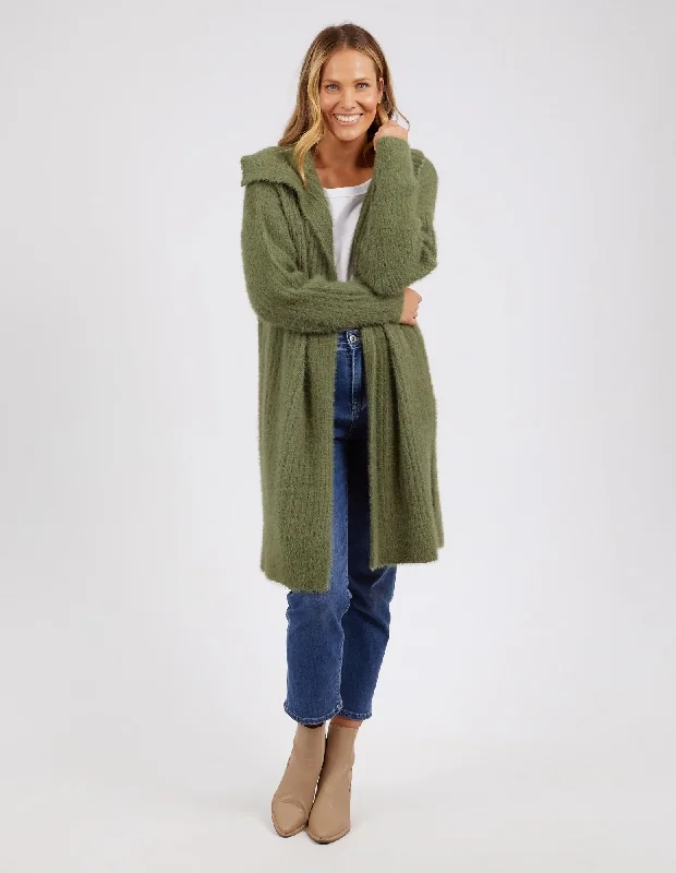 Elm Carolina Cardi Khaki