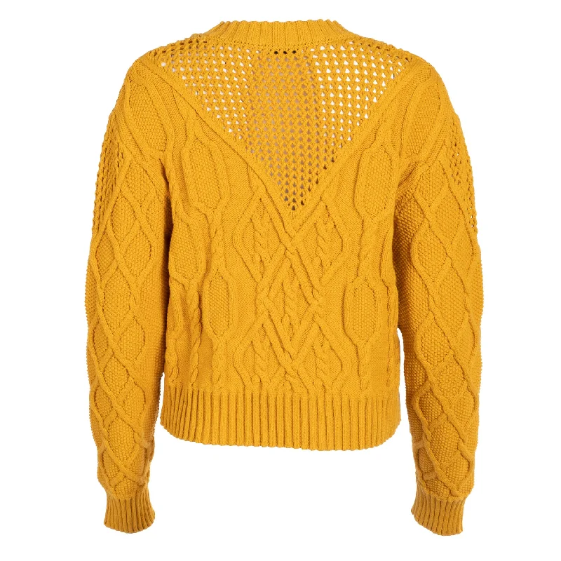 Gold Coast Cable Knit Sweater