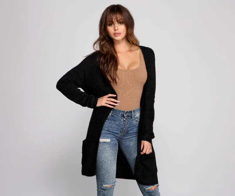 Layer Up Basic Knit Cardigan