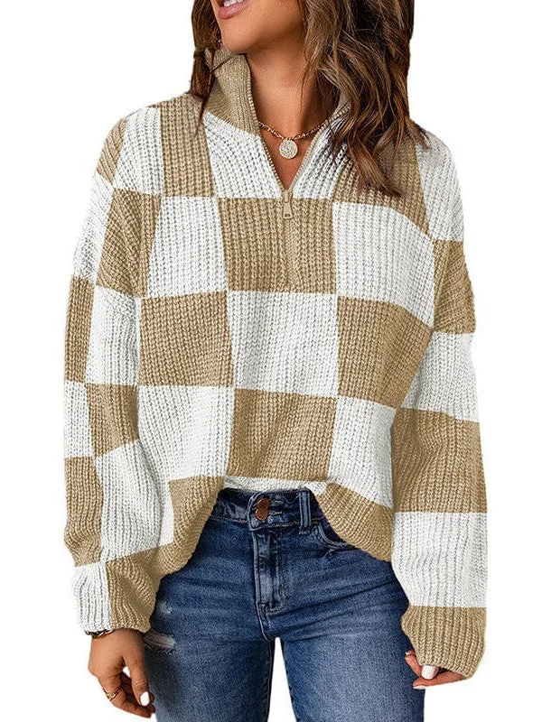 Cozy Turtleneck Pullover Sweater for Ladies