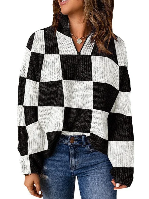 Cozy Turtleneck Pullover Sweater for Ladies