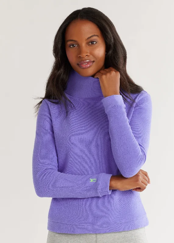 Park Slope Turtleneck in Terry Fleece