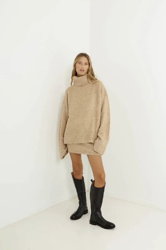 SNDYS Winnie Jumper Beige