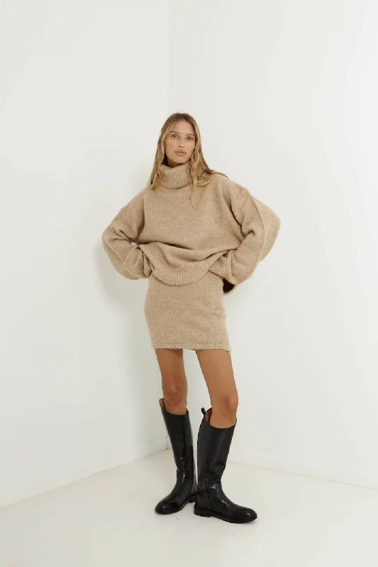 SNDYS Winnie Jumper Beige