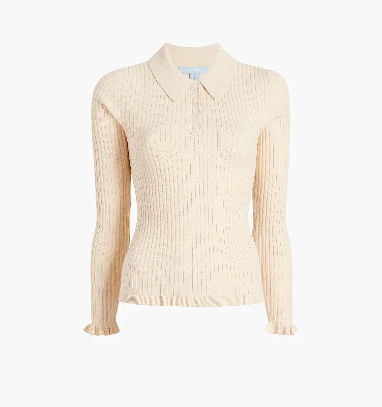 The Jenny Top - Ivory Knit