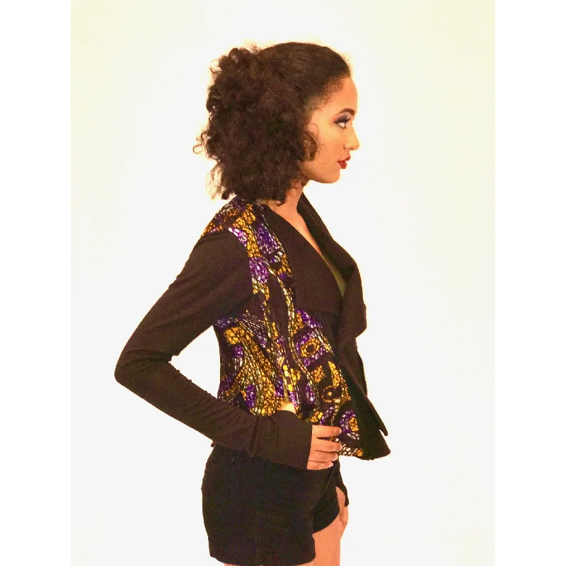 Ayona Lace Overlay Jacket - Long Sleeved