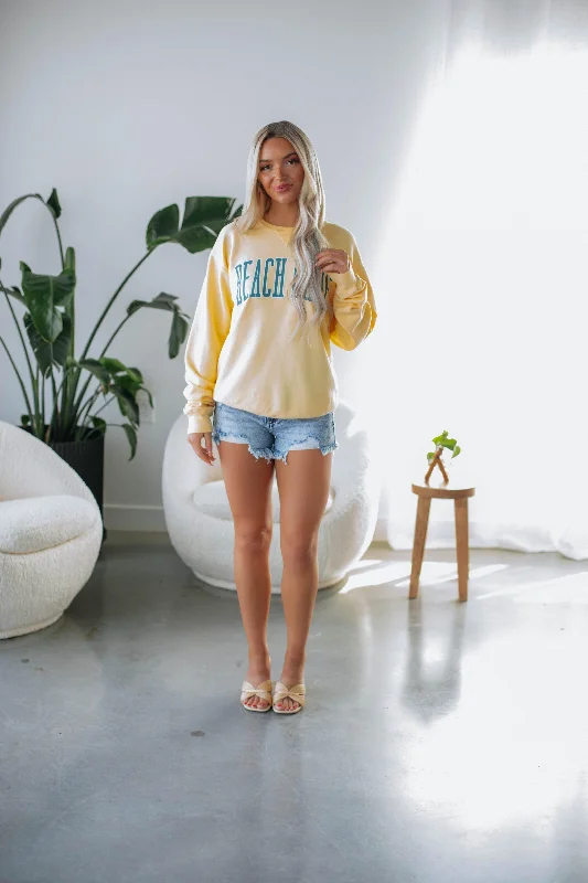 Beach Babe Graphic Crewneck