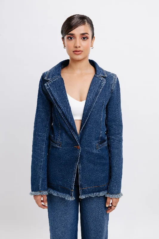 Classic Denim Vintage Blazer