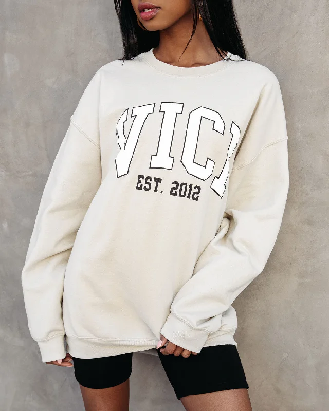 Collegiate Oversized Sweatshirt