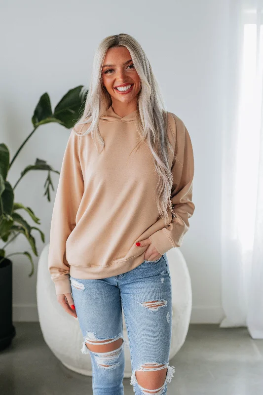 Daniella Hoodie - Camel