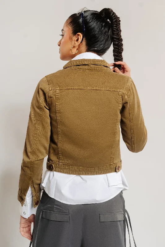 Earthy Brown Classic Jacket