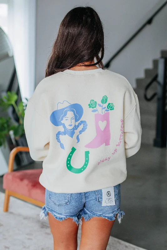 Giddy Up Graphic Crewneck