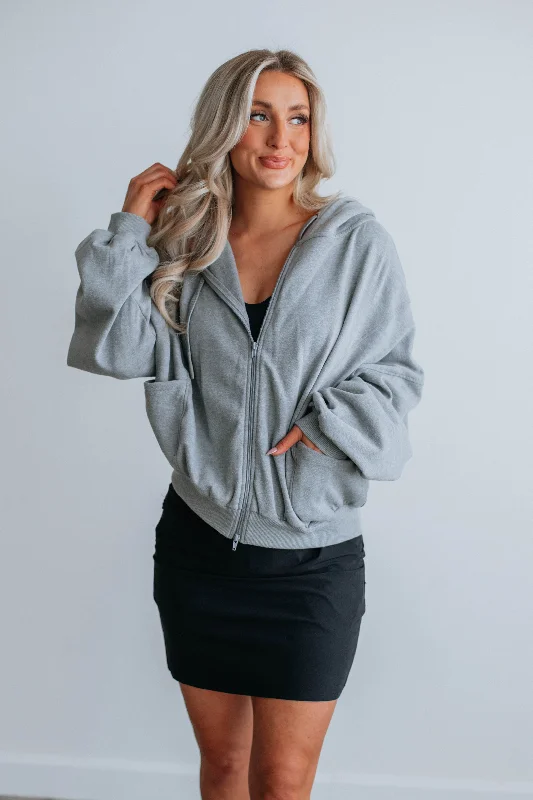 Hartford Oversized Hoodie - Heather Grey