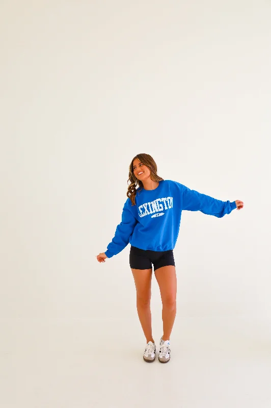 LEXINGTON ROYAL BLUE CREWNECK