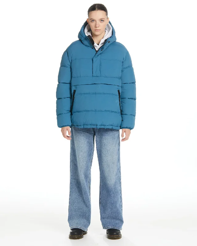 Anorak Puffer - Blue Steel