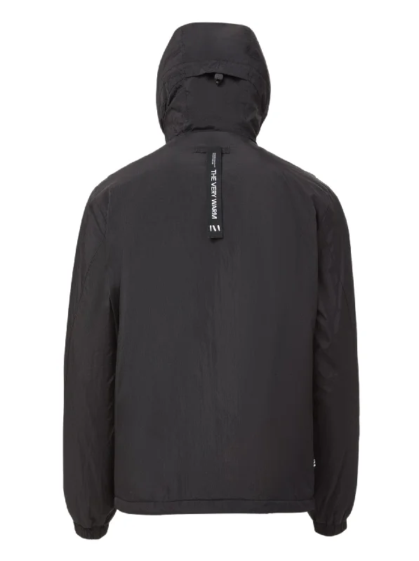 Light Hooded Jacket - Black