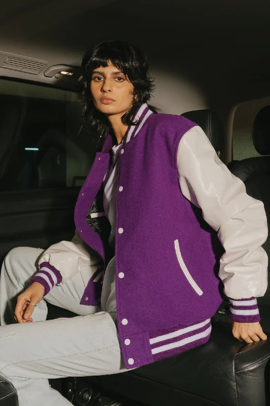 Mardi Gras Varsity Jacket