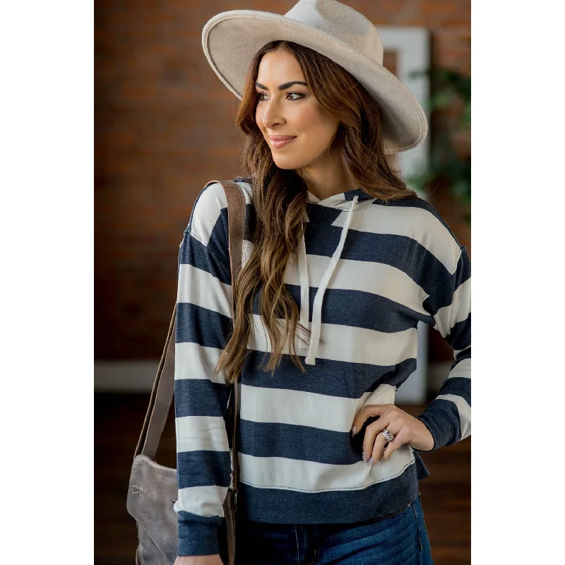 Nautical Stripe Hoodie