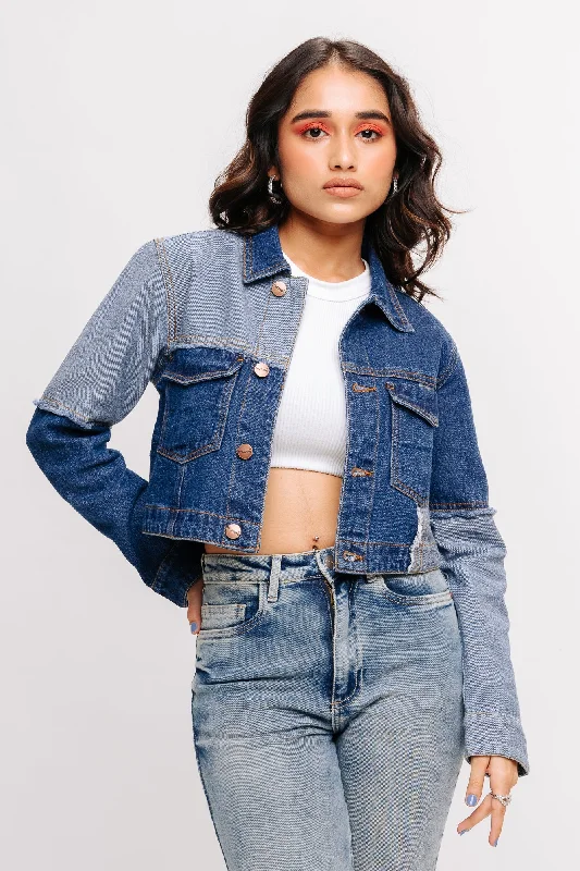 Reverse Faced Denim Jacket