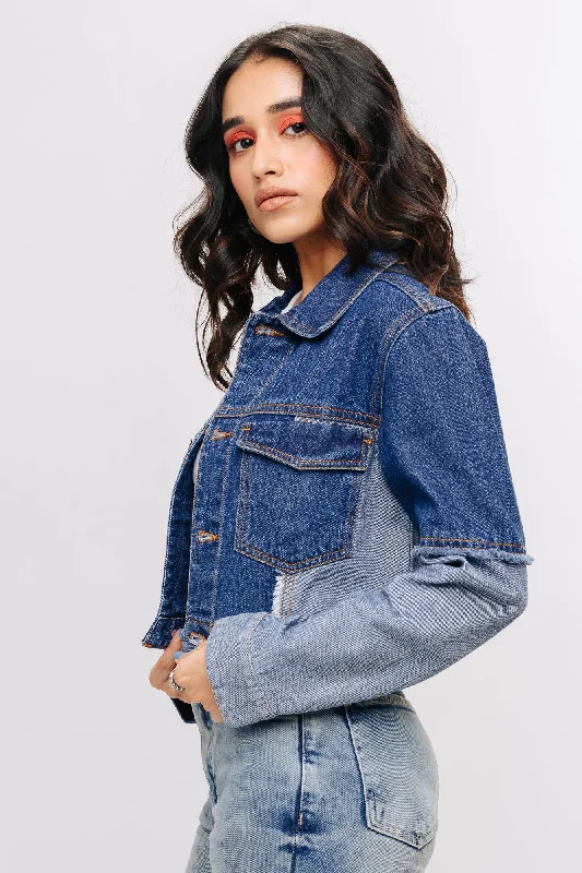 Reverse Faced Denim Jacket