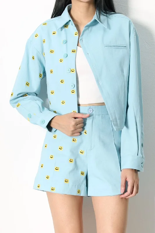 Smiley Collection Denim Top