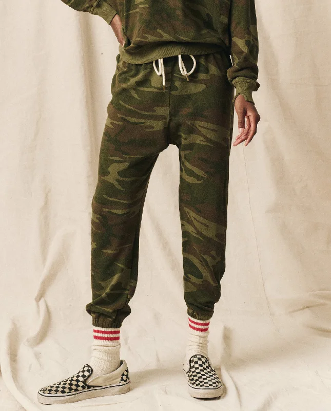 The Stadium Sweatpant. Novelty -- Deep Woods Camo