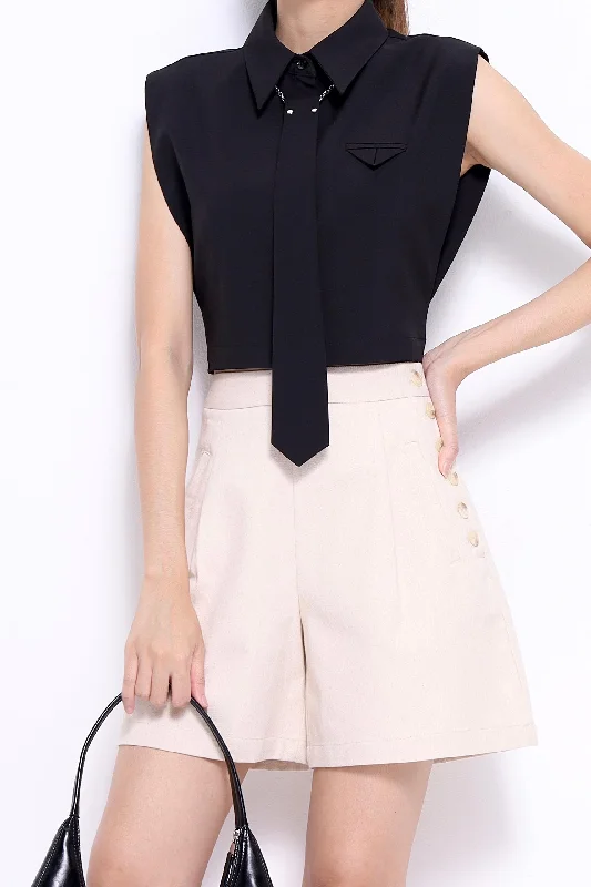 Toni Tailored Cropped shirt