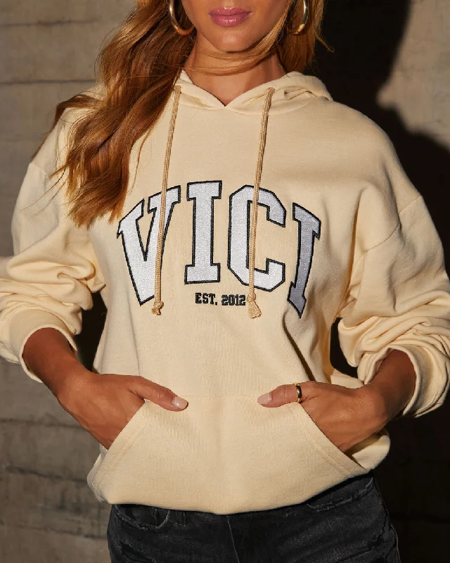 Vici Logo Oversized Hoodie