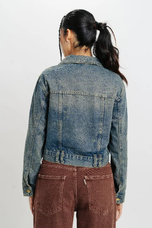 Tinted Regular Fit Denim Jacket