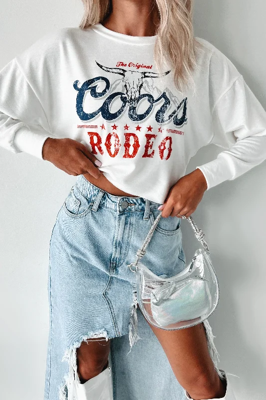 Cool With Rodeos Graphic Long Sleeve (Ivory)