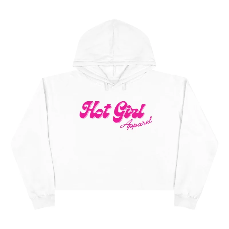 Hot Girl Cropped Hoodie