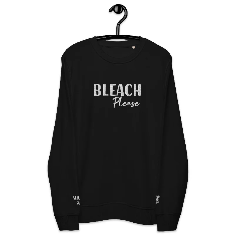 Hot Girl Bleach Please Organic Embroidered Sweatshirt