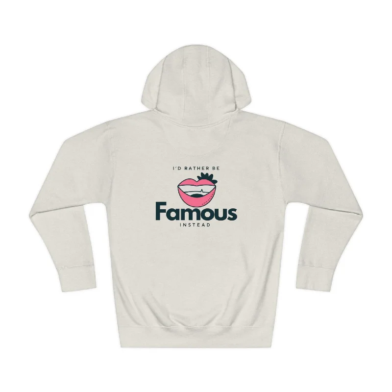 Hot Girl Famous Fleece Hoodie