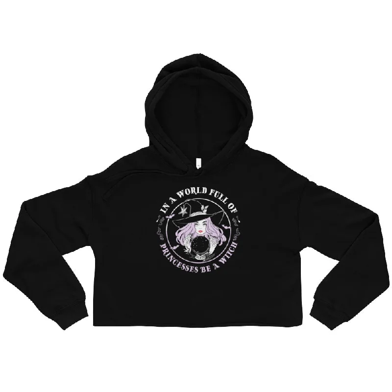 Hot Girl Witch Crop Hoodie