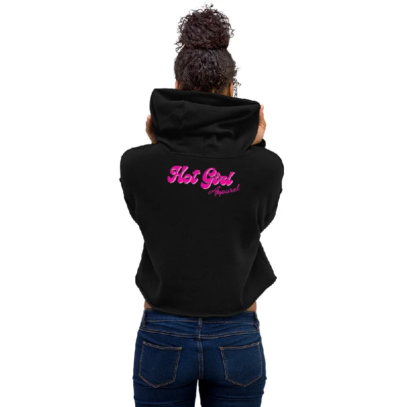 Hot Girl Wonderland Crop Hoodie