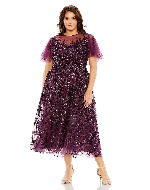 Flash Deals – Act Quickly!Mac Duggal 20477 Fabulouss Short Plus Size Cocktail Dress